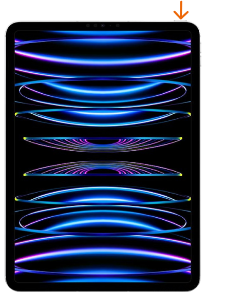 force restart iPad Pro 2022 power button