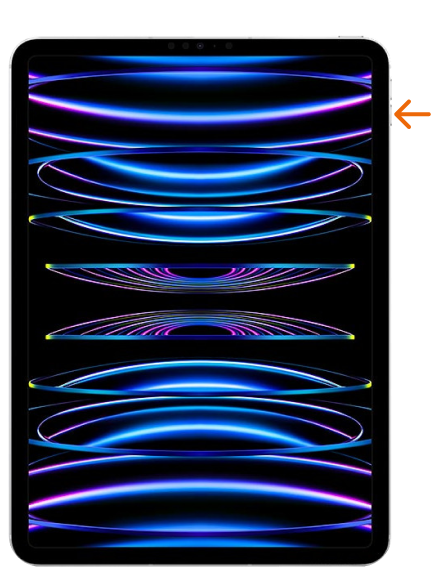 force restart iPad Pro 2022 vol down