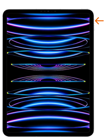 force restart iPad Pro 2022 volume up