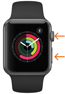 Force Restart Apple Watch 1st Gen
