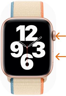 Force Restart Apple Watch SE 1st Generation