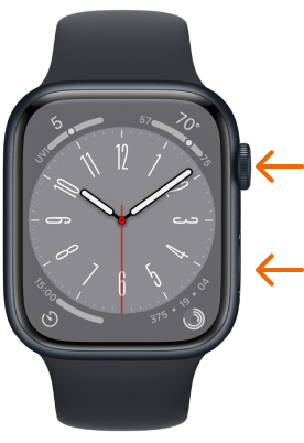 Force Restart Apple Watch Series 8